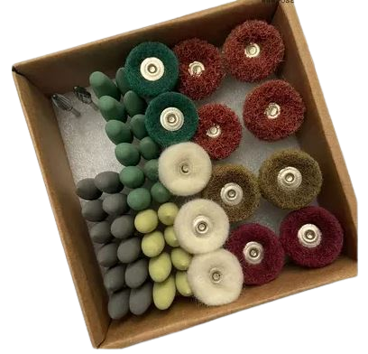 NMD Nexus Medodent Dental Grinding or Polishing Kits For Acrylic (47pcs/pack) For Lab Use