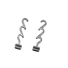 NMD Nexus Medodent Dental Spiral Crimple Hook (10 Pcs/1 Pk) Orthodontic Accesories Apliance (RIGHT)