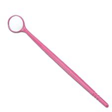 Dental Disposable Mouth Mirror (Color-Pink, Pack of 50 pcs)