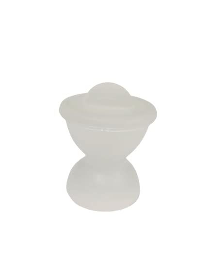 NMD Nexus Medodent Dental Mini Silicon Cup Autoclavable To Mix Anything Non Sticky Like Cold cure, Acrylic, Bond With Cover Lid (1Pcs/Pk)