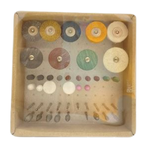 Dental Grinding Or Polishing Kits For Alloy/Metal (44pcs/pk) For Dental Lab Use