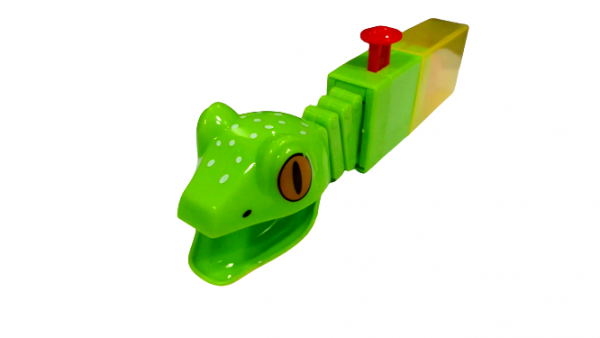 NMD Dental Frog Hand Toy With Tooth shape Erasers for engaging Pedo Patients (Pack of 1Pc)