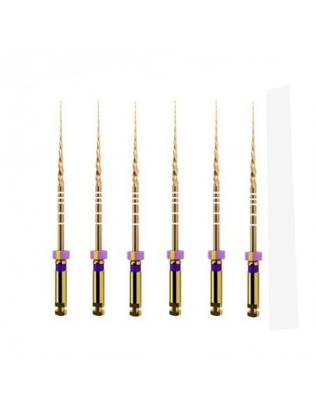 Golden Super NiTiRotary Files-25 MM-S1
