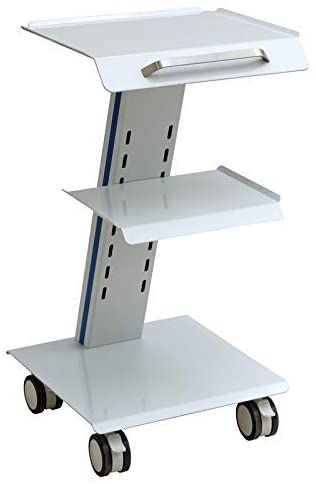 NMD Nexus Medodant Dental Mobile Endo Portable Trolly Cart Equipments Stand for Implant , Endo , Scaler , Laser Motor With 3 shelf With Wheels and Electric Socket 
