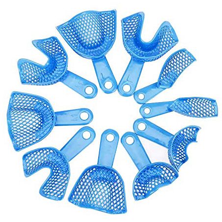 Dental Flexible Autoclavable Impression Tray(SET OF 10)