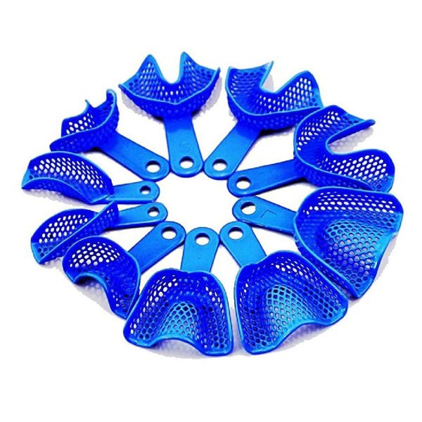 Dental Flexible Autoclavable Impression Tray(SET OF 10)