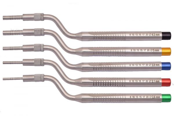 Dental Implant Osteotomes Angulated