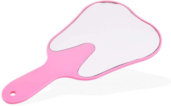 Dental Tooth Shape Mirror Assoorted Colour (Face Mirror)