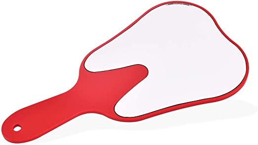 Dental Tooth Shape Mirror Assoorted Colour (Face Mirror)