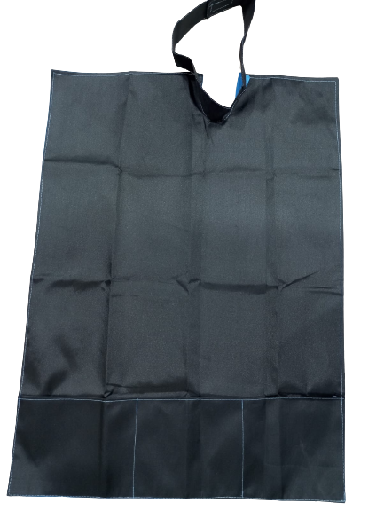 NMD NEXUS MEDODENT Dental Patient Apron Black & Blue (Pack of 1)