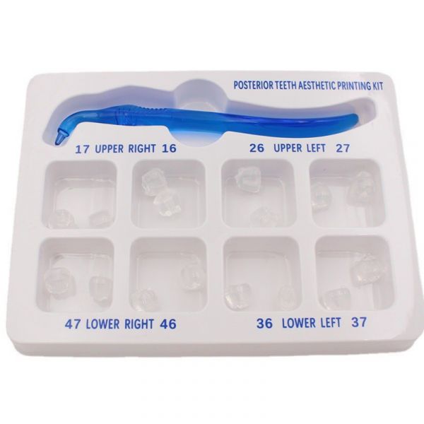 NMD Posterior Aesthetic Filling Kit (Stamp Technique)/Perfectly Reshape Restoration Teeth Filling Oral Therapy Tools((17 Pcs)/PK)