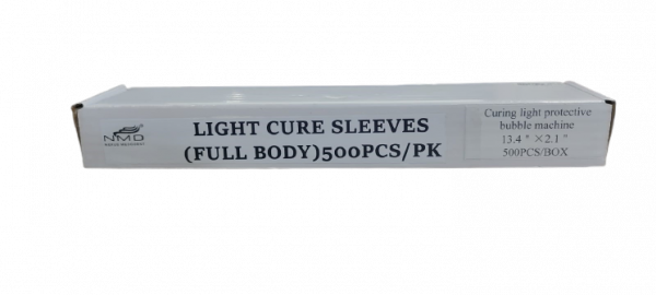 Dental Light Cure Sleeves (500pc\pk) Disposable Implant Protective Barrier Cover, 13.4x2.1 inch, 