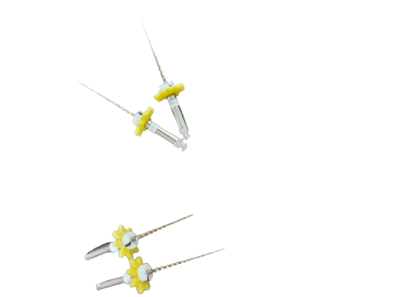 NMD Dental R-Shaper Gold File (pack of 6pc) (25MM, R-S4)
