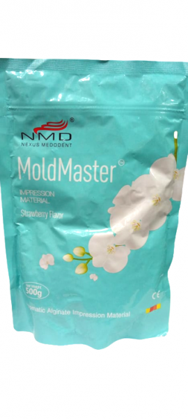 NMD Nexus Medodent Dental Alginate (Chromatic) Impression Material (Strawberry Flavor,500 Gm)(Pack of 1)