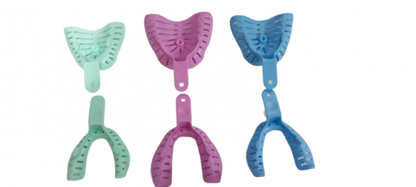 NMD Nexus Medodent Dental Low Profile High Accuracy Edentulous Impression Trays(Low Temp) (Pack of 6 Pcs)