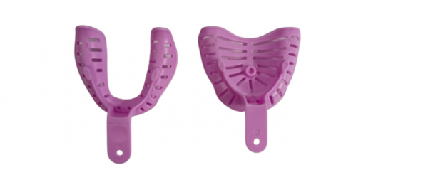NMD Nexus Medodent Dental Low Profile High Accuracy Edentulous Impression Trays(Low Temp) (Pack of 6 Pcs)