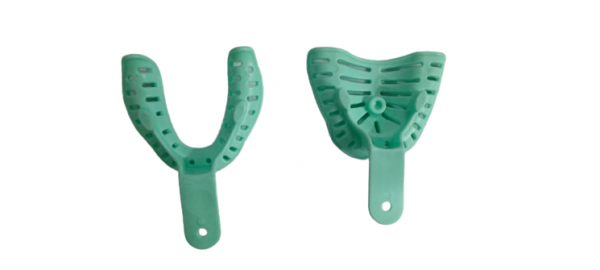 NMD Nexus Medodent Dental Low Profile High Accuracy Edentulous Impression Trays(Low Temp) (Pack of 6 Pcs)