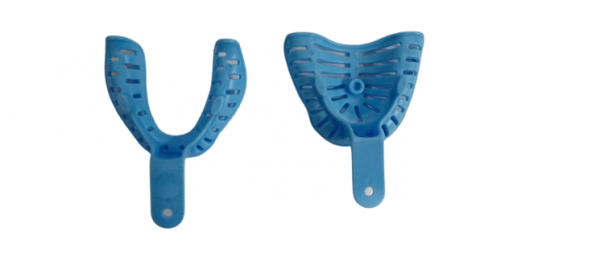 NMD Nexus Medodent Dental Low Profile High Accuracy Edentulous Impression Trays(Low Temp) (Pack of 6 Pcs)