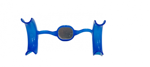 NMD Nexus Medodent Dental Double Function Cheek Retractor with Tounge Depresser & Mirror(Autoclavable & Flexible)(Pack of 1)