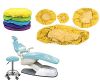 Dental Reusable Chair Cover (4pcs/1set) (Yellow)
