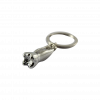 Silver Molar Keychain
